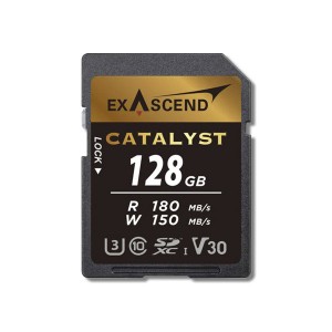 EX128GSDU1 | Thẻ nhớ Exascend 128 GB Catalyst UHS-I SD card V30 